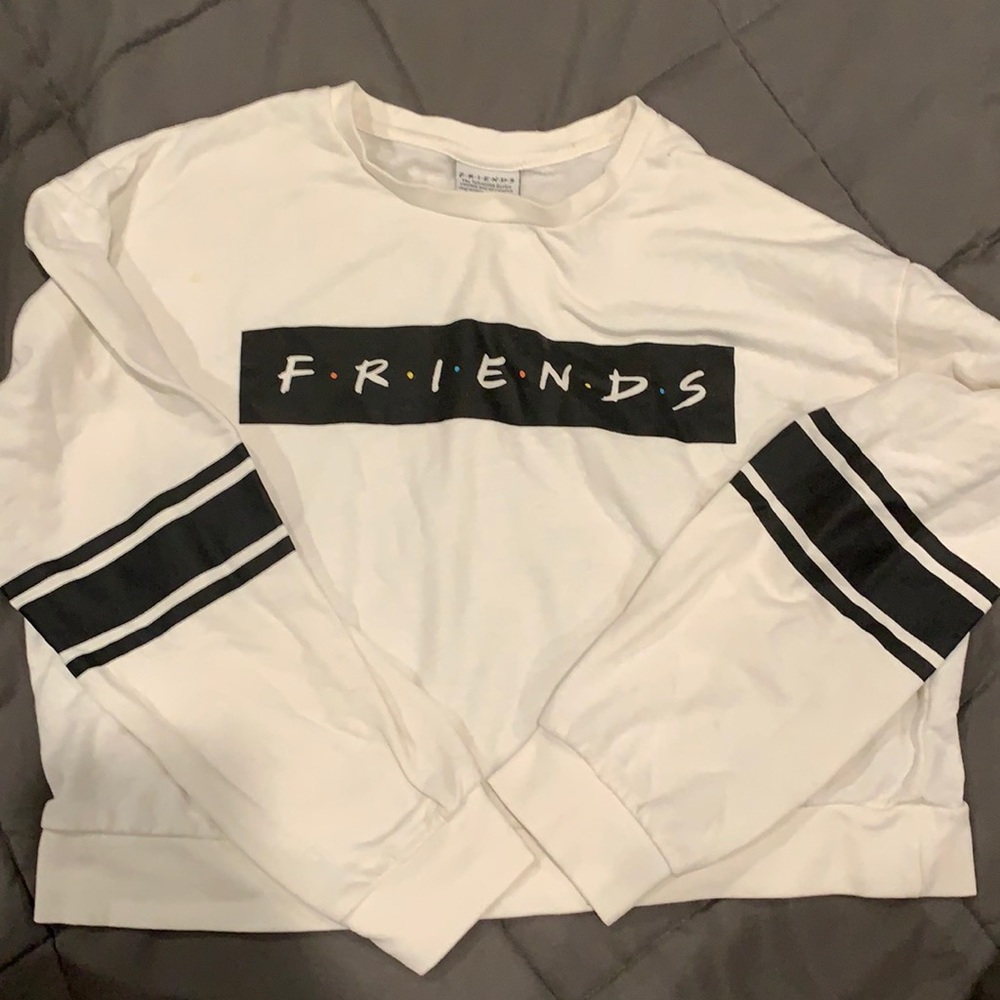 Cropped “Friends” crewneck